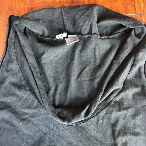 Prairie Underground Falconet sleeveless dress organic black USA lagenlook large - Picture 8 of 9